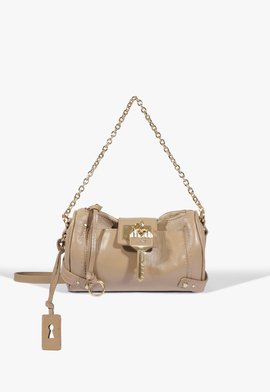 Bolsa Tiracolo The Secret Couro Bege