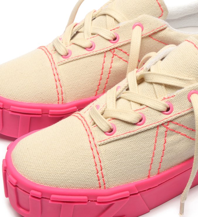 Tênis Mauli Cru/Pink Tênis Mauli Cru/Pink