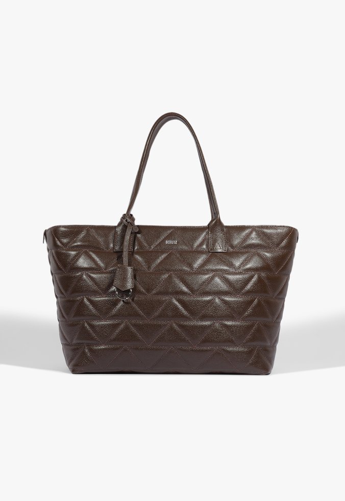 Bolsa Shopping Paris Couro Marrom