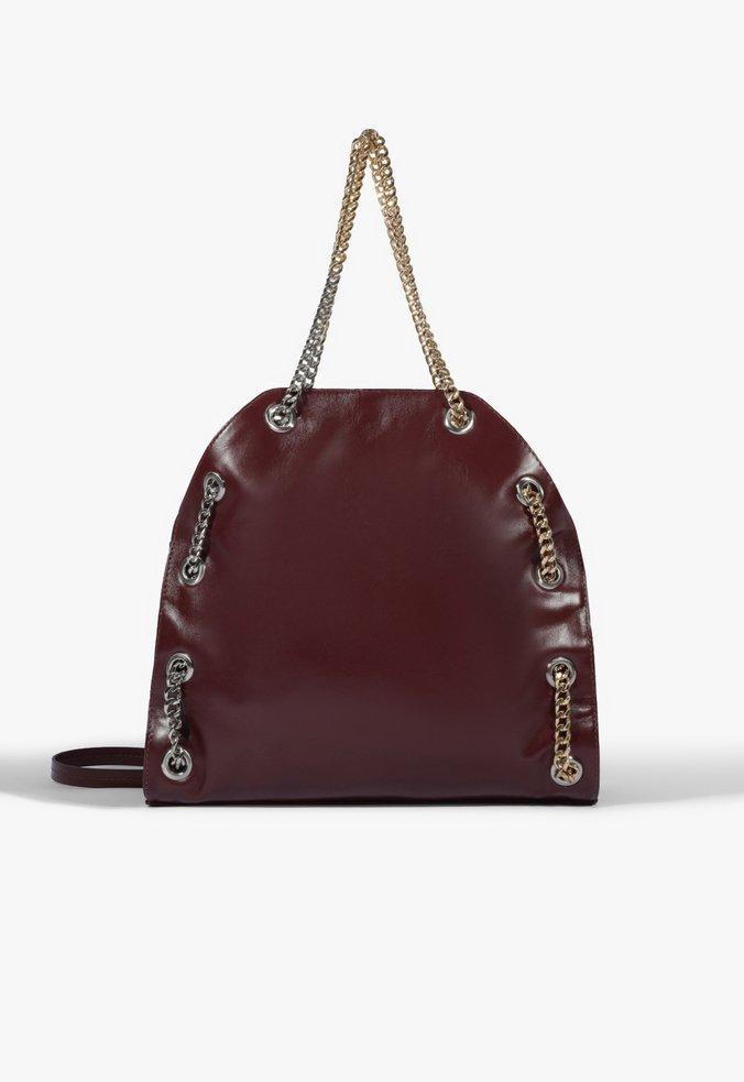 Bolsa Cassie Couro Vinho