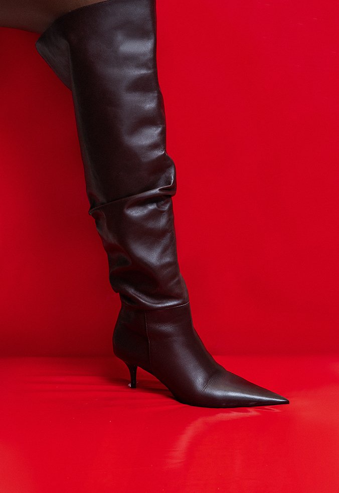 Bota Deals Bota De OnÃ§a Schutz Bota Feminina Cano Longo Salto