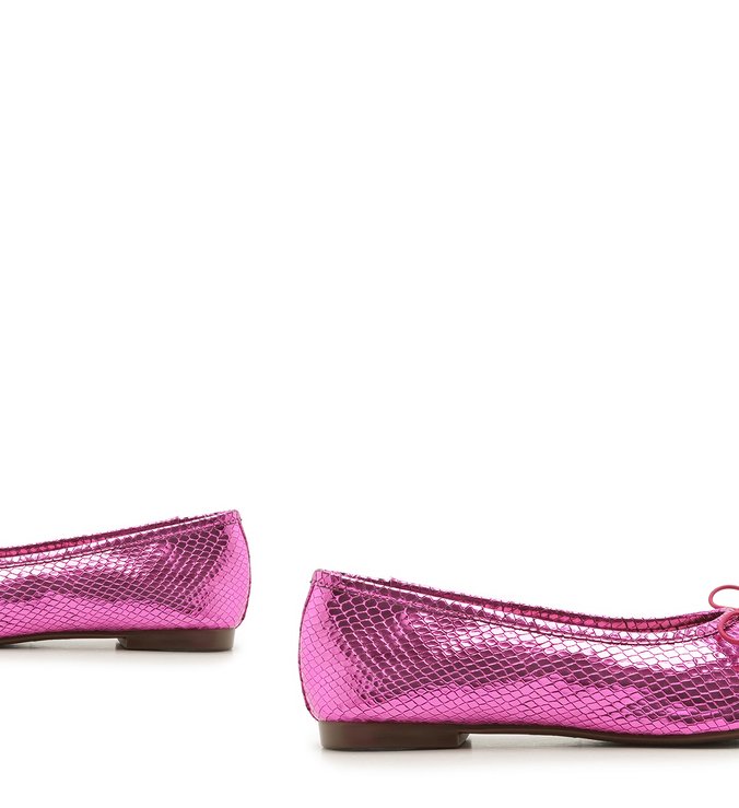 SAPATILHA BALLERINA SNAKE FUCSIA SAPATILHA BALLERINA SNAKE FUCSIA