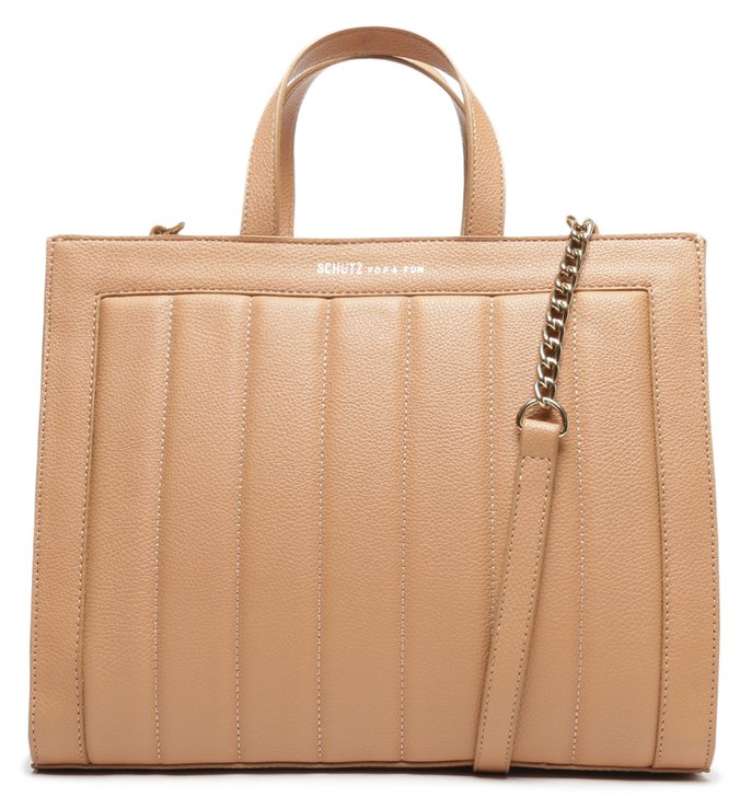 Bolsa Tote Grande Telma Bege