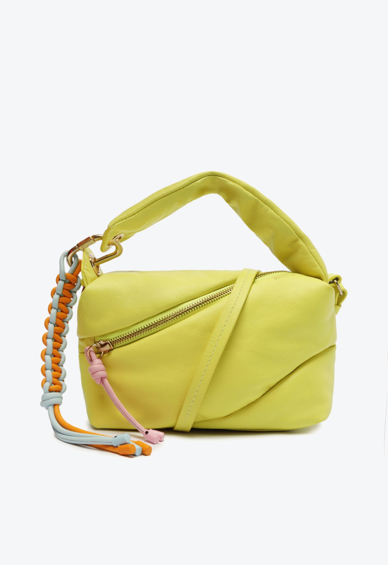 Bolsa Tiracolo Duffy Couro Verde Neon | Schutz