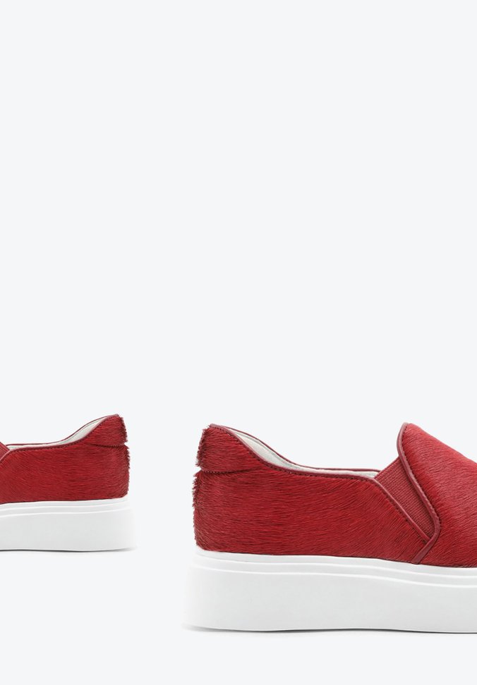 Tênis Slip On Vermelho Tênis Slip On Vermelho