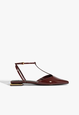 Sapatilha Verniz Vermelha