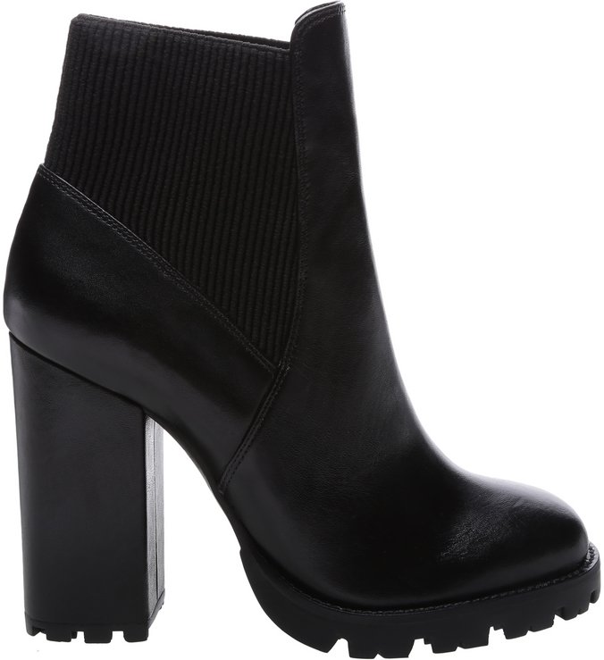 Bota Track Leather Black Bota Track Leather Black