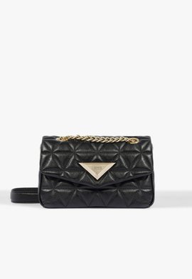 Bolsa Tiracolo Média 944 Couro Preta