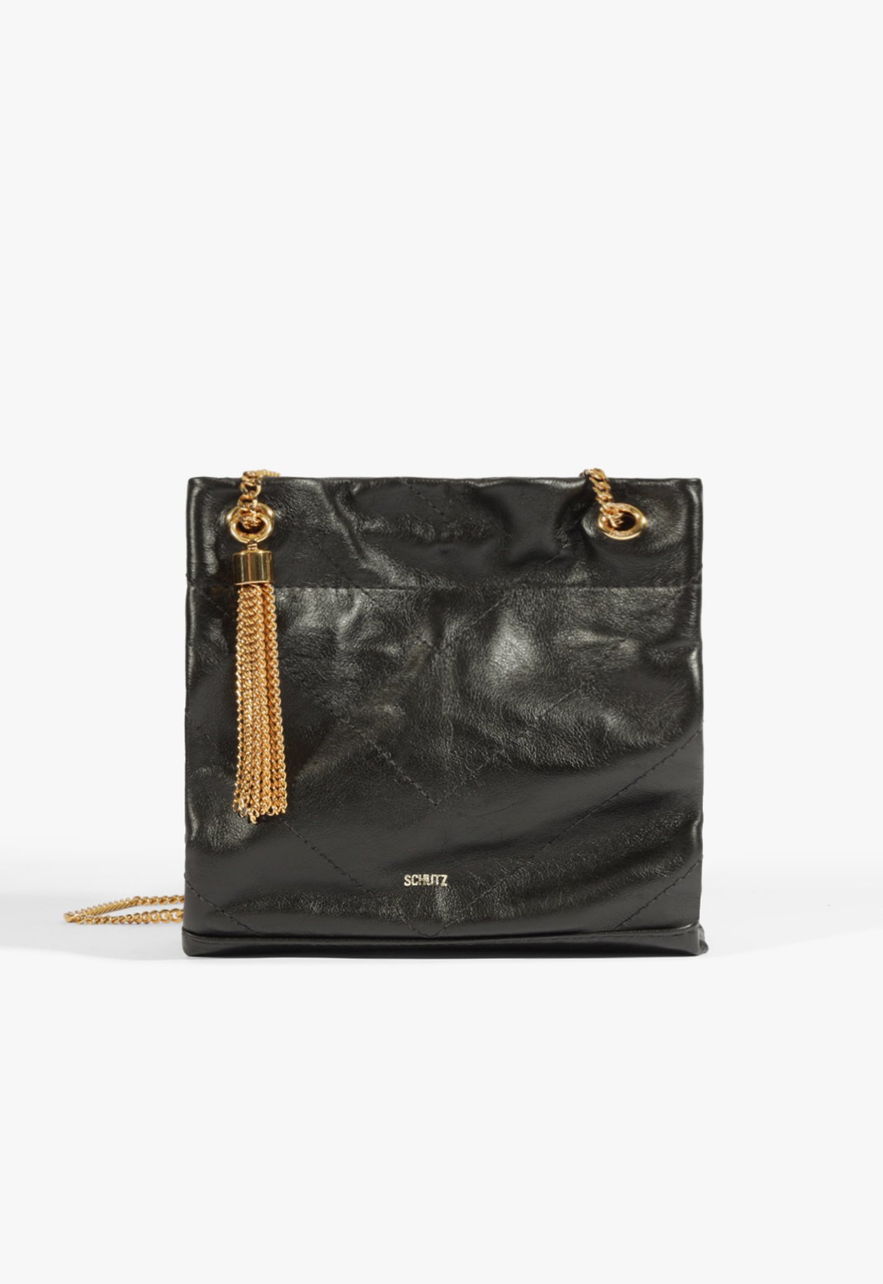 Bolsa Bucket Blake Média Couro Preta | Schutz