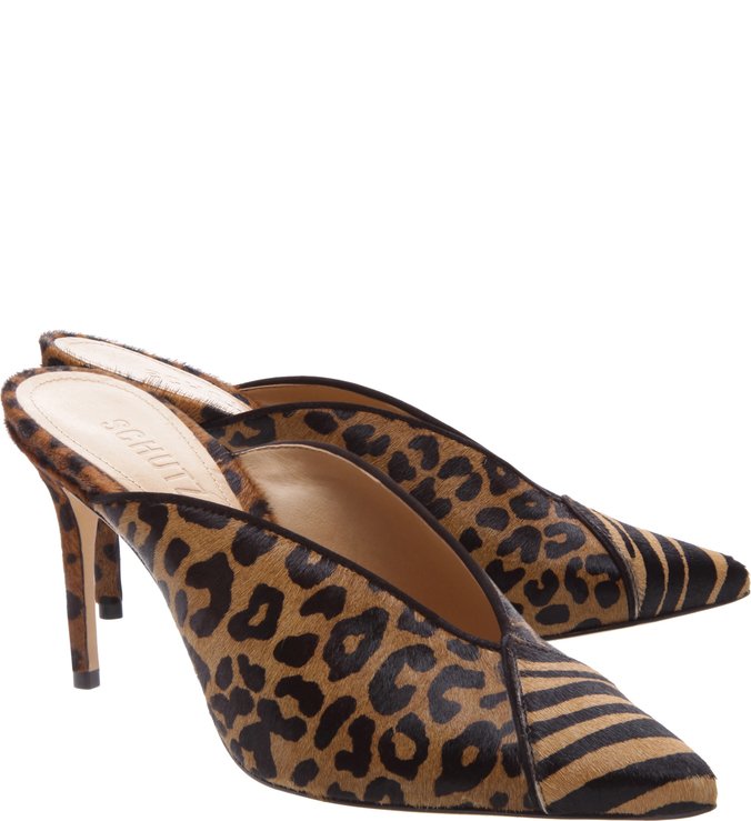 Mule Salto Animal Print Mix Mule Salto Animal Print Mix