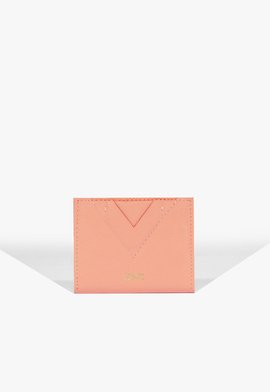 Porta Cartões Ellie Couro Laranja