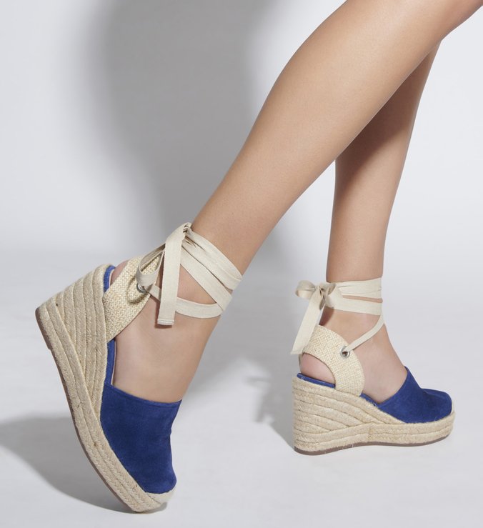 SANDÁLIA ESPADRILLE CAMURÇA BLUE SANDÁLIA ESPADRILLE CAMURÇA BLUE