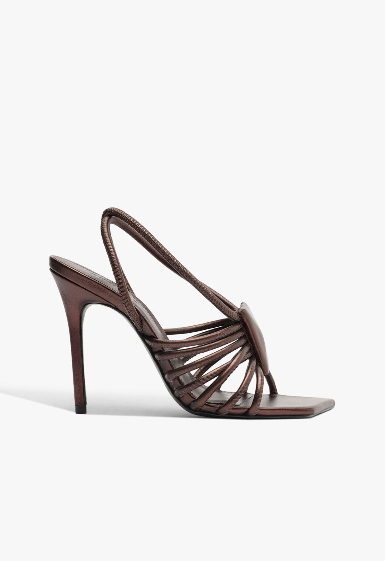 Vista 2 Sandália Glam Tiras Schutz Marrom Schutz Marrom