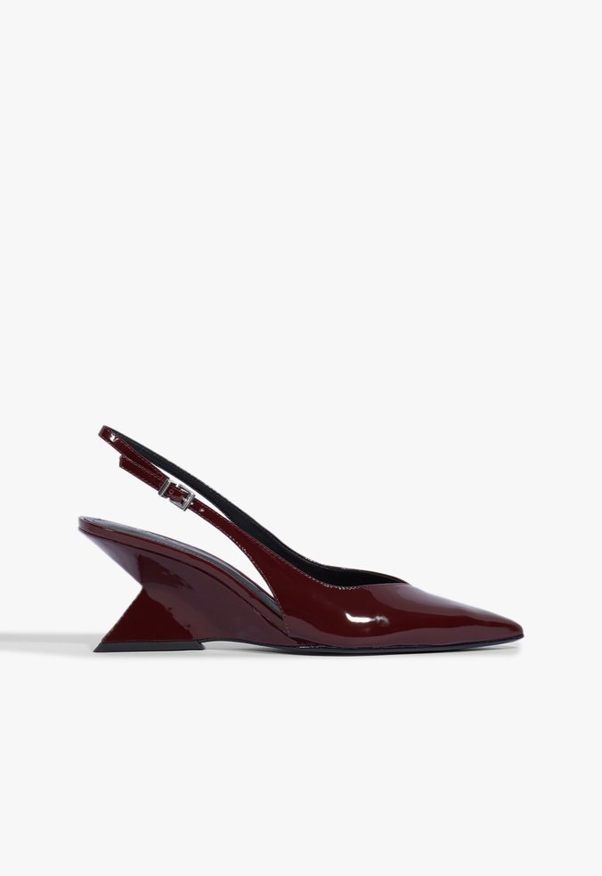 Slingback Abbie Buckle Vinho