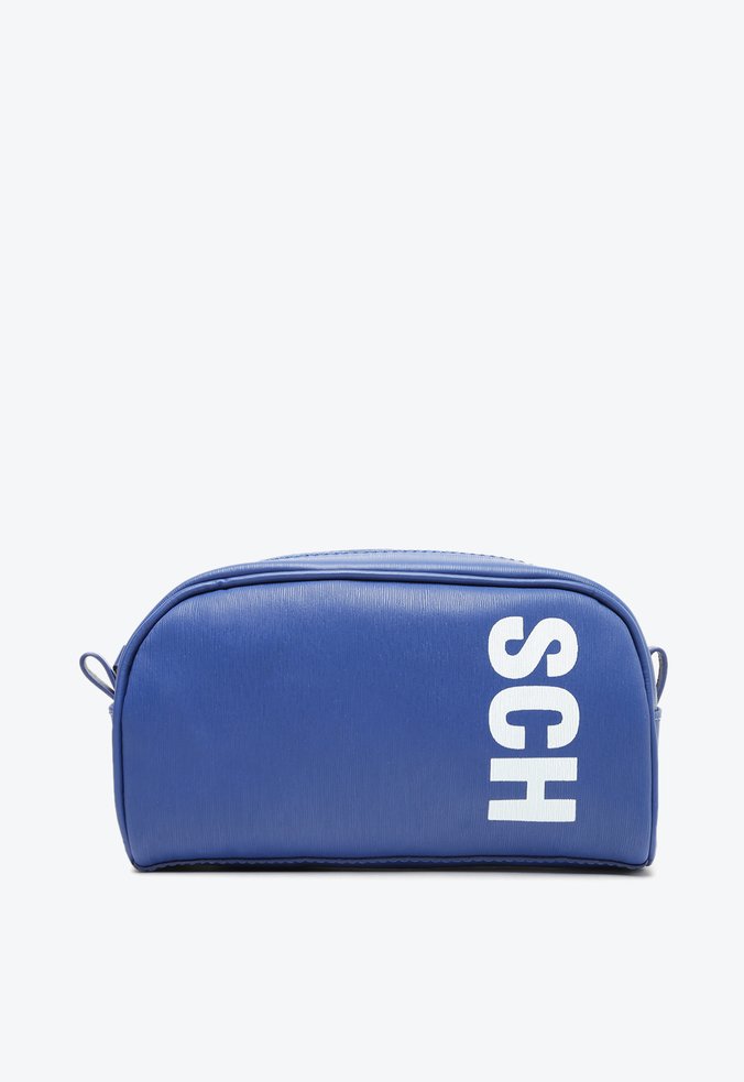 Bolsa Necessáire Schutz Air Couro Azul