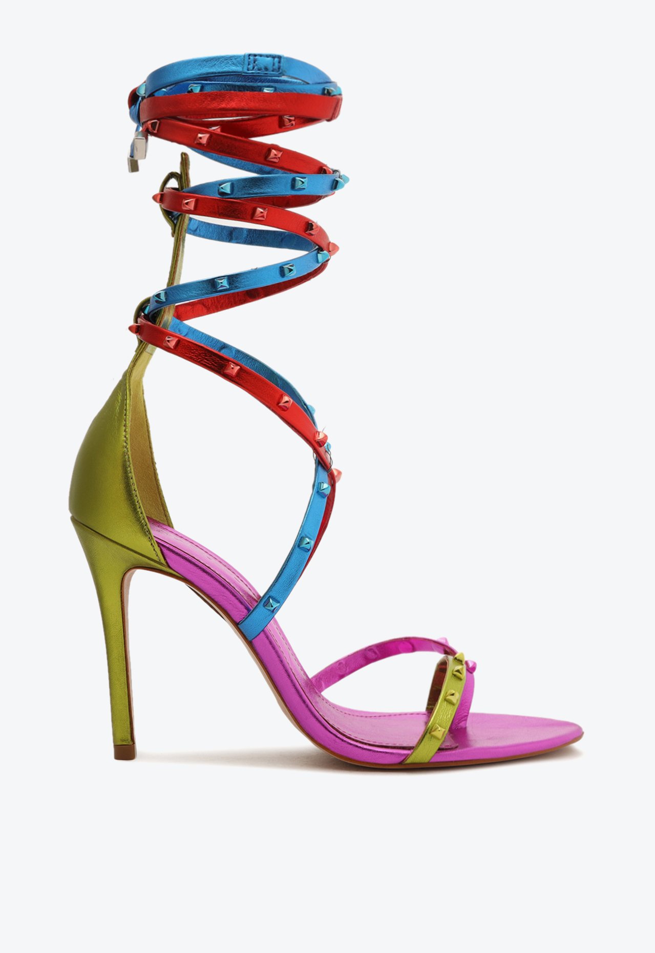 Sandália Celeste Couro Colorido | Schutz