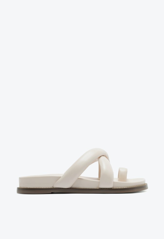 Sandália Papete Gabriela Sporty Off White