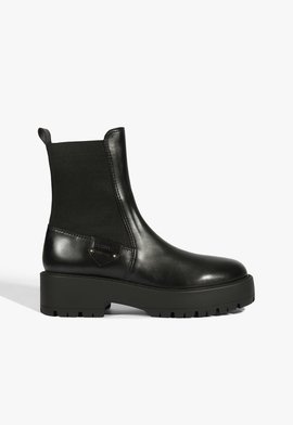 Bota Couro preto