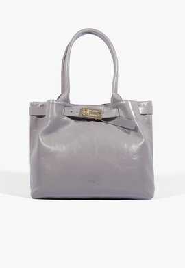 Bolsa Tote Heather Grande Couro Azul