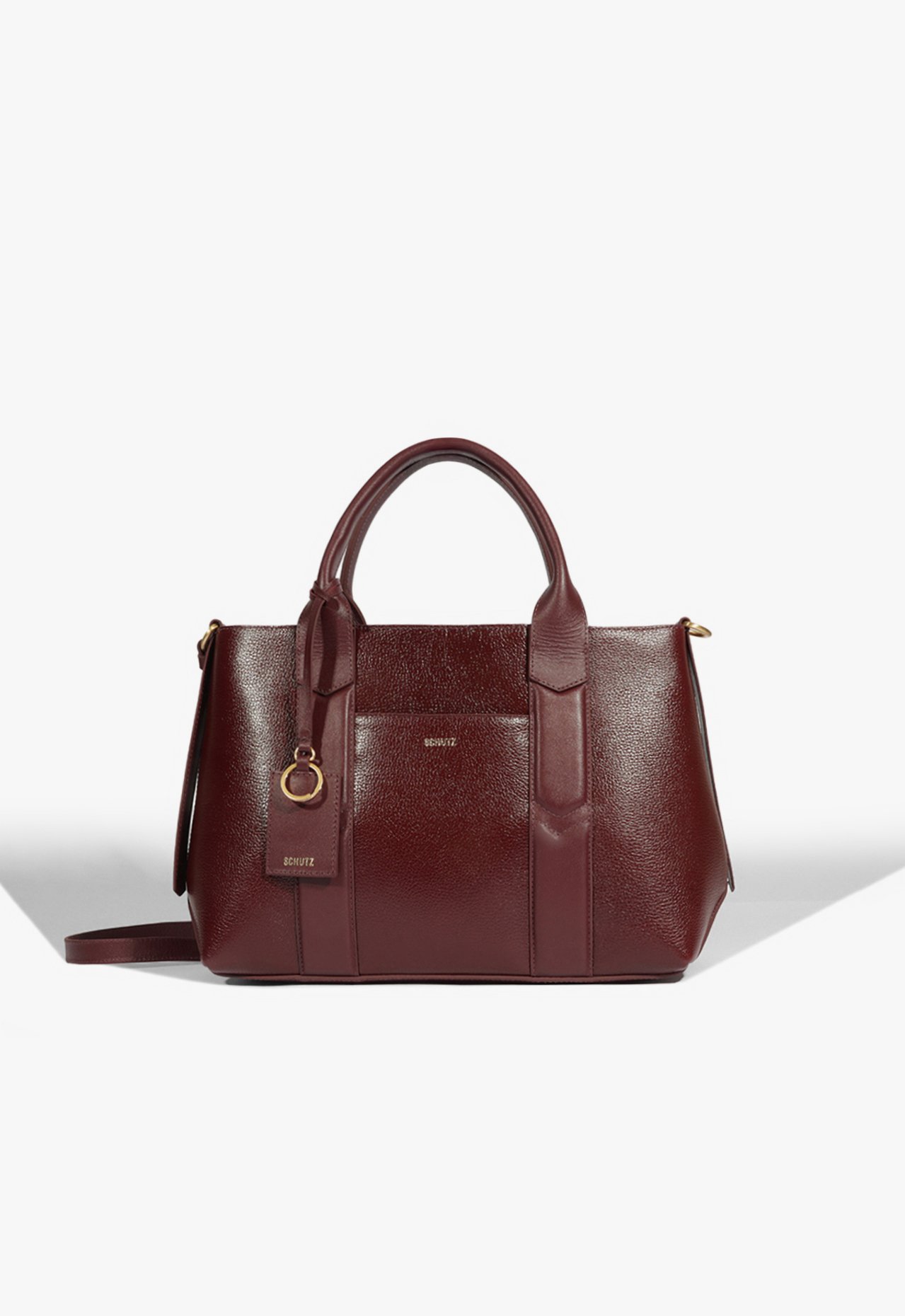 Bolsa Tote Tiracolo Tyla Couro Vermelha | Schutz