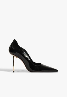 Sapato Scarpin Salto Alto Verniz Preto 