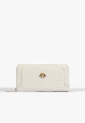 Carteira Grande Believe Couro Branca