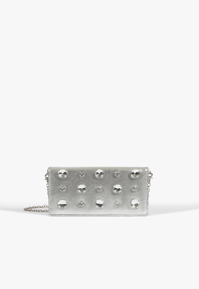Bolsa Tiracolo Mini Icon Ruby Pequena Couro