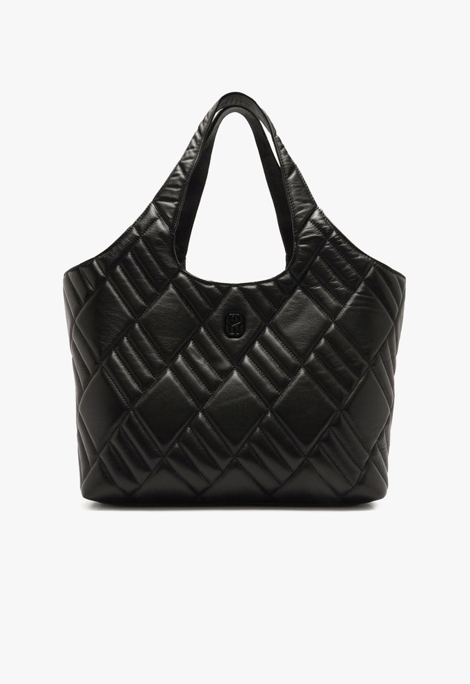 Bolsa Shopping Perry Couro Preta