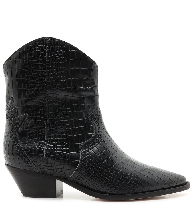 Bota Deluxe Croco Black Bota Deluxe Croco Black
