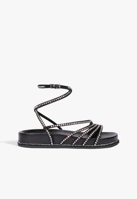 Papete Couro Eve Sporty Preta