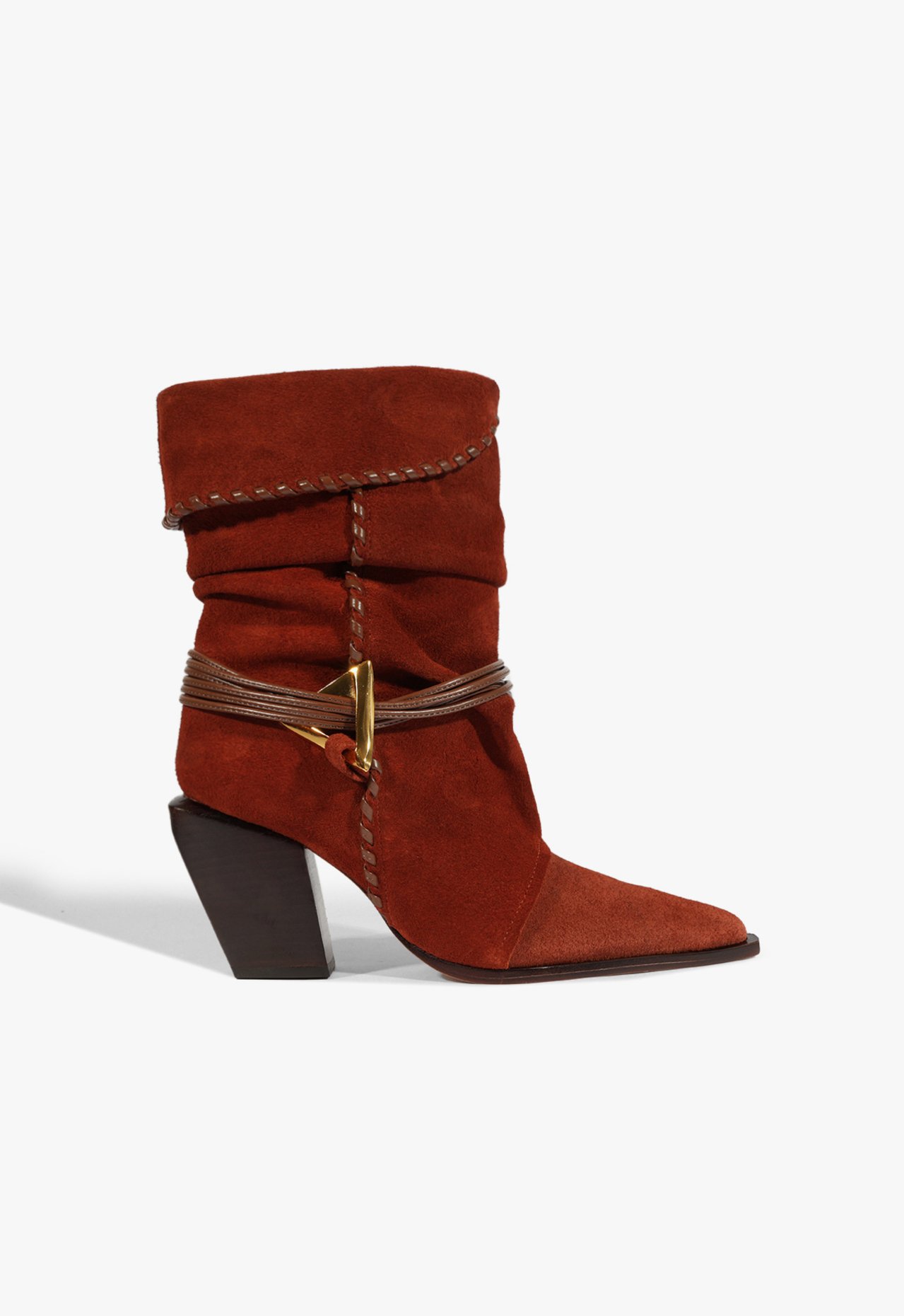 Vista 2 Bota Camurça Schutz Marrom Marrom