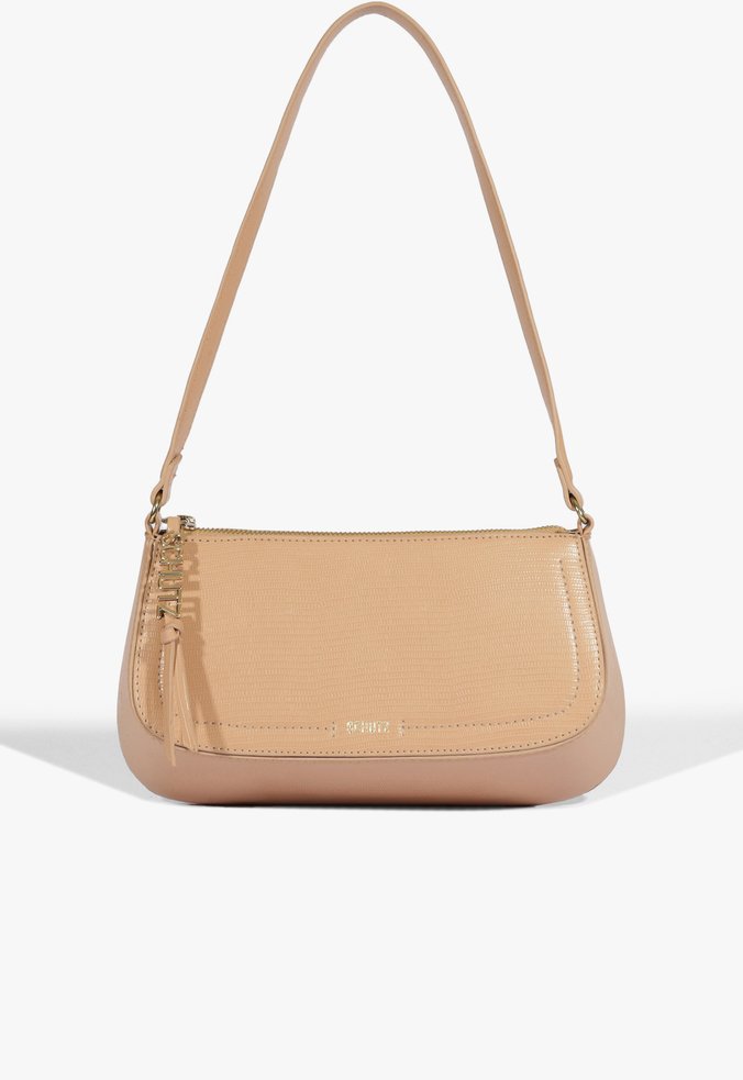 Bolsa Shoulder Tina Média Bege