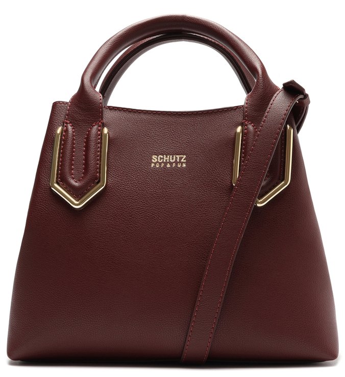 Bolsa Mini Tote Marcele Marrom