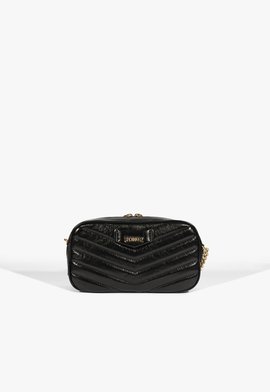 Bolsa Tiracolo Cowper Couro Preta