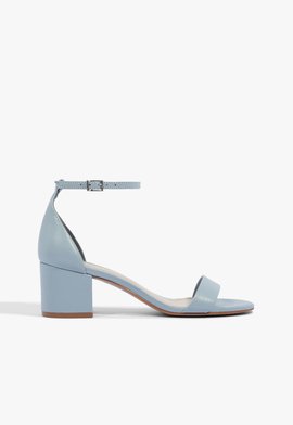 Sandália Block Heel Azul