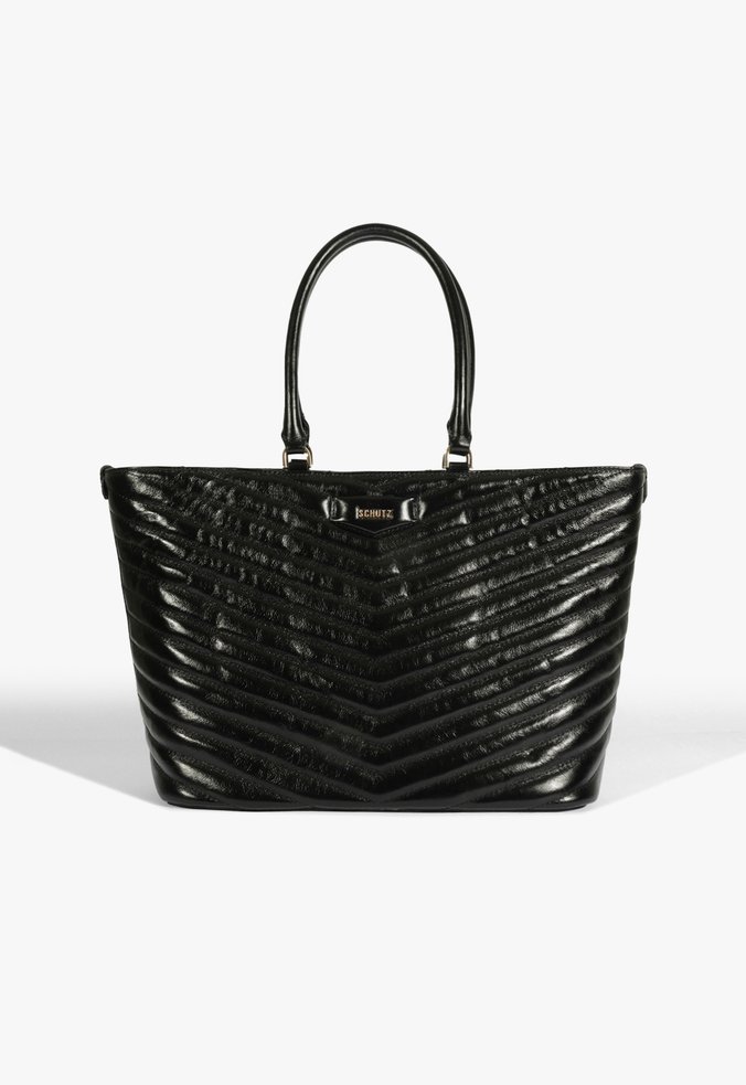 Bolsa Shopping Cowper Couro Preta