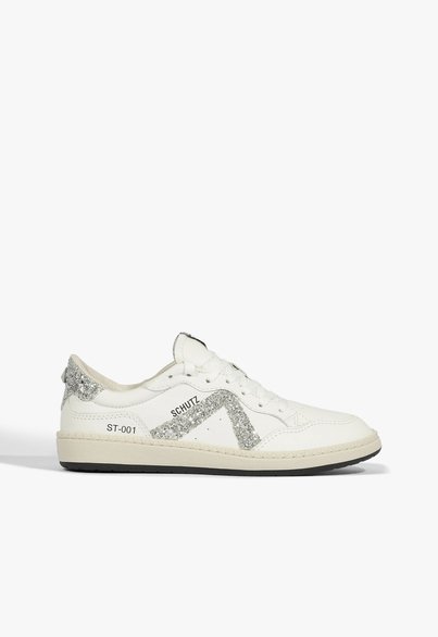 Sandália Salto Bloco Courtney Couro Snake Marrom | Schutz