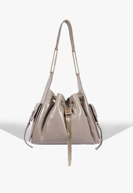 Bolsa Tiracolo Média Lilibet Couro Bege