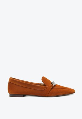 Mocassim Shutz Logo Camurça Laranja | Schutz