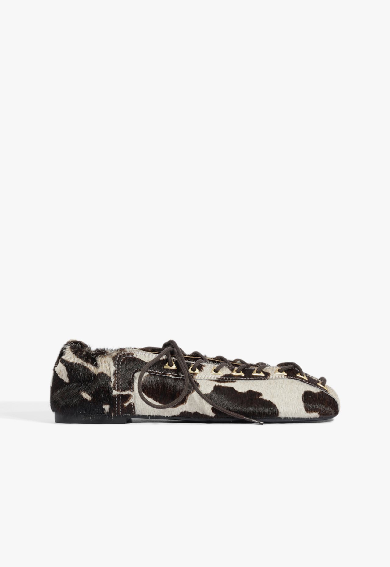 Sapatilha Ballerina Lola Textura Animal Print | Schutz