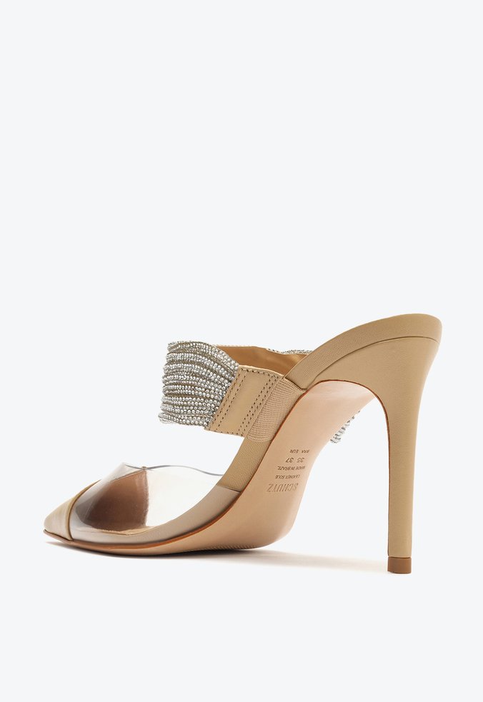Sapato Scarpin Pedrarias Bege Sapato Scarpin Pedrarias Bege