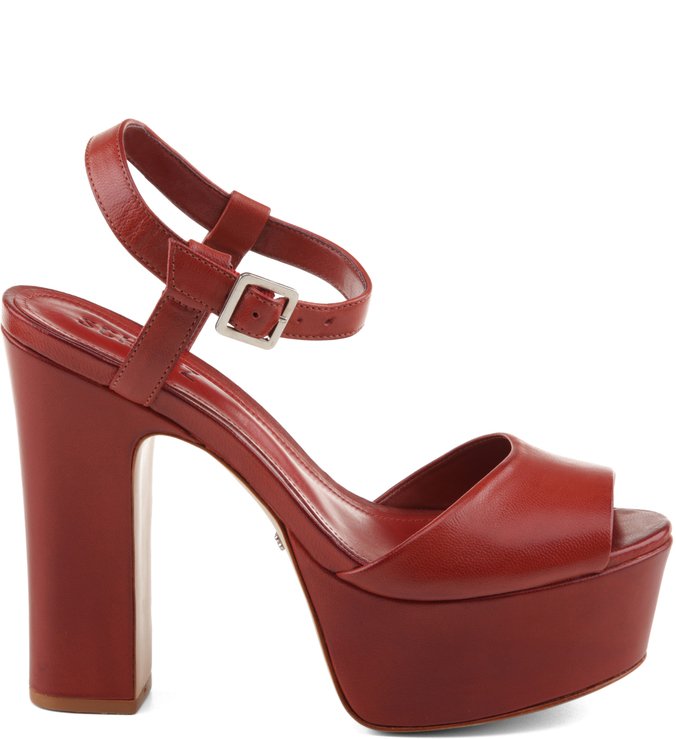 Sandália 70'S Heel New Rust
