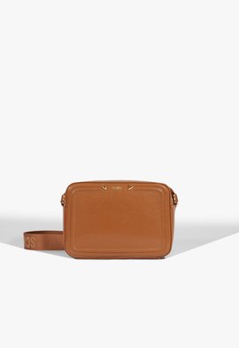 Bolsa Crossbody Betsy Couro Marrom