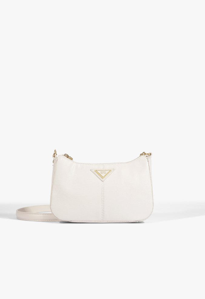 Bolsa Tiracolo Crossbody Yani Pequena Couro Branca