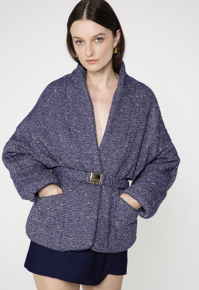 Casaco Puffer Hera Azul