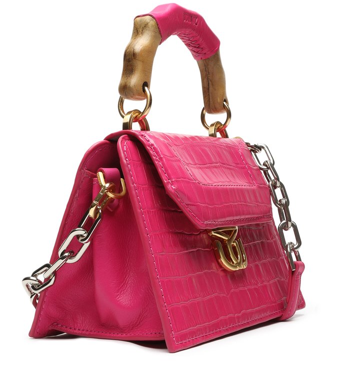 Crossbody Believe Bright Croco Pink Crossbody Believe Bright Croco Pink