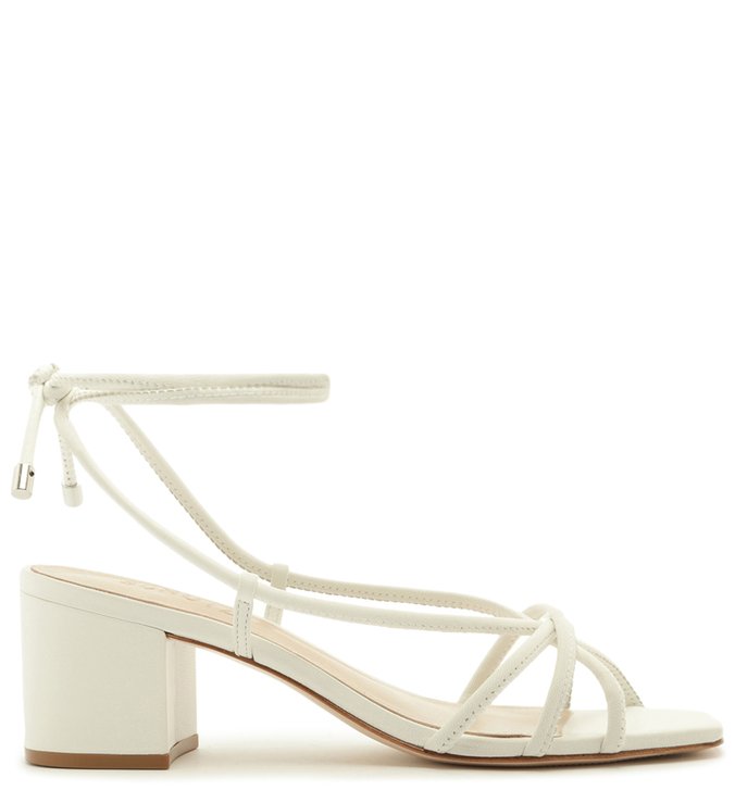 SANDÁLIA BLOCK HEEL STRINGS WHITE
