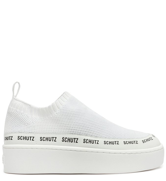 Tênis Logomania Knit Branco
