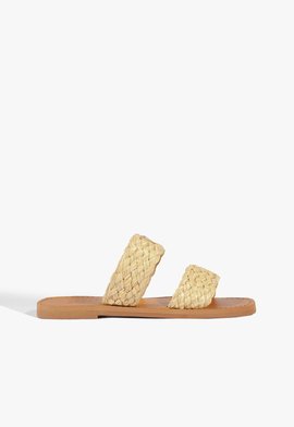 Sandália Rasteira Ayana Nude