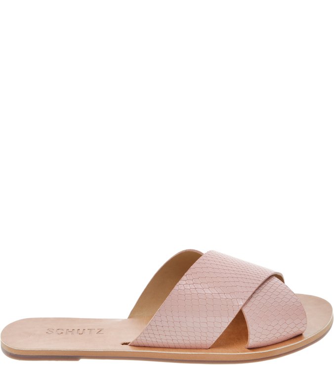 Flat Slide Cross Snake Poppy Rose Flat Slide Cross Snake Poppy Rose